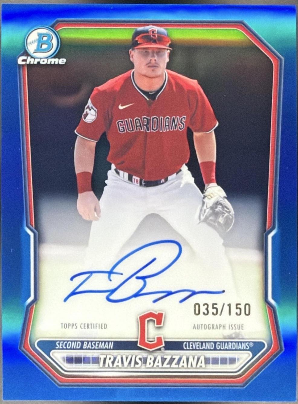 Travis Bazzana [Blue Refractor] #CPA-TB Prices | 2026 Bowman