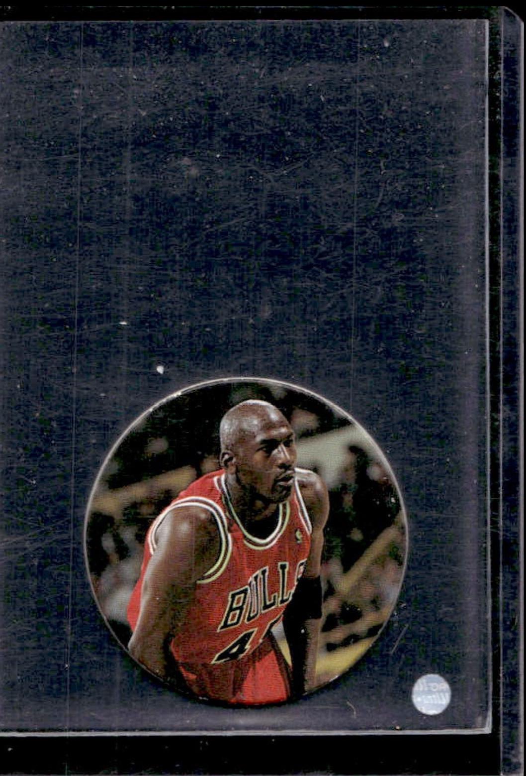 Michael Jordan #46 1995 Upper Deck Jordan Milk Caps Basketball