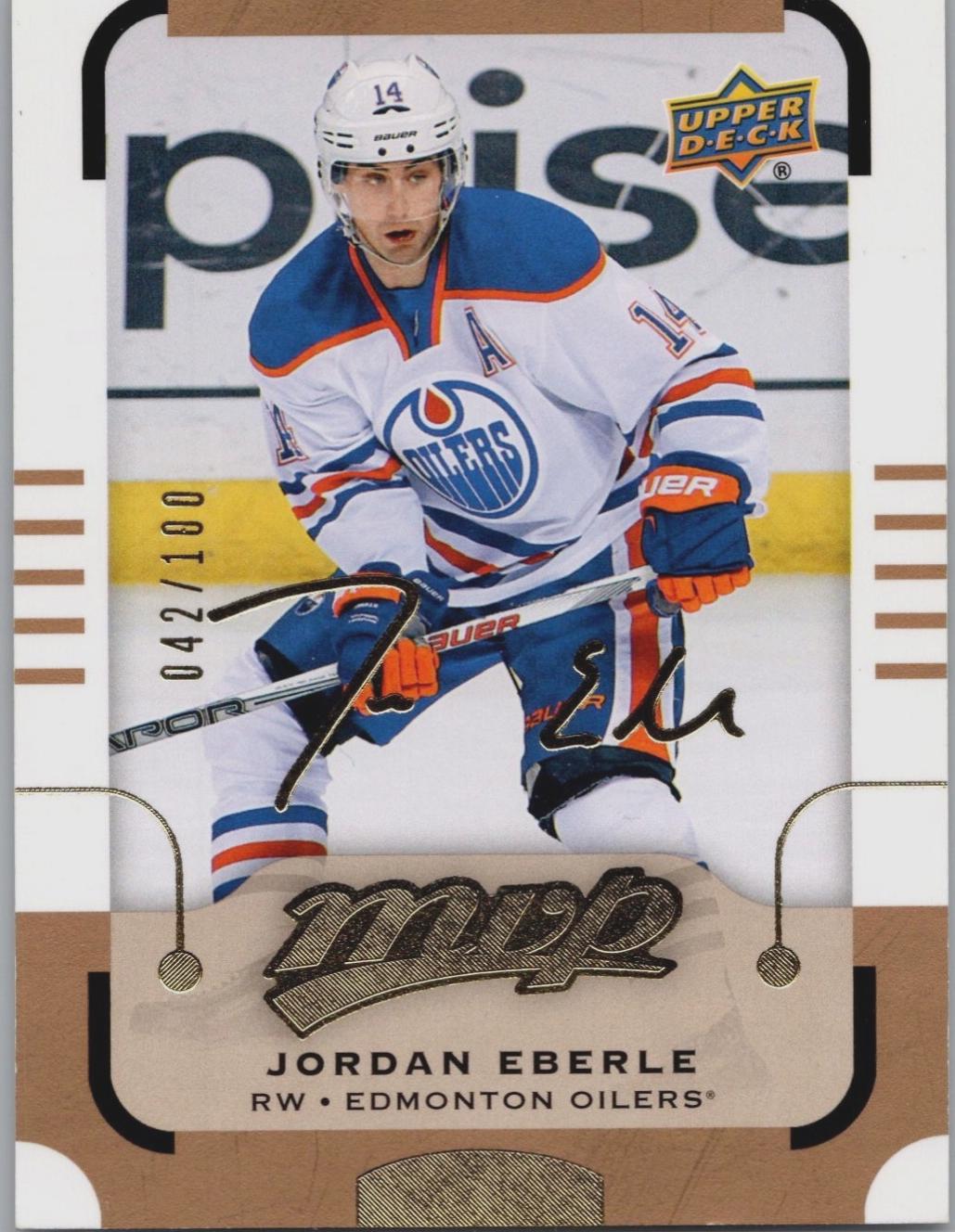 Jordan Eberle #72 2015-16 Upper Deck MVP Hockey