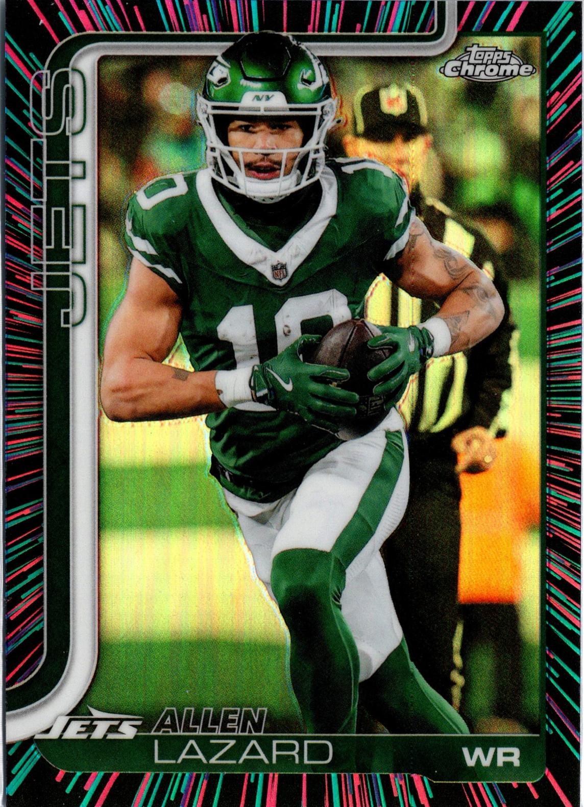 2025 Allen Lazard [Neon Pulse Refractor] #236