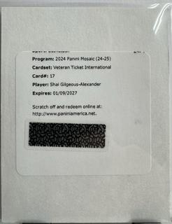 Shai Gilgeous-Alexander