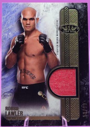 Robbie Lawler #T1R-RL Ufc Cards 2017 Topps UFC Knockout Tier One Relics