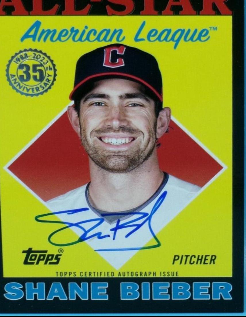 Shane Bieber [Black] #88ASA-SB