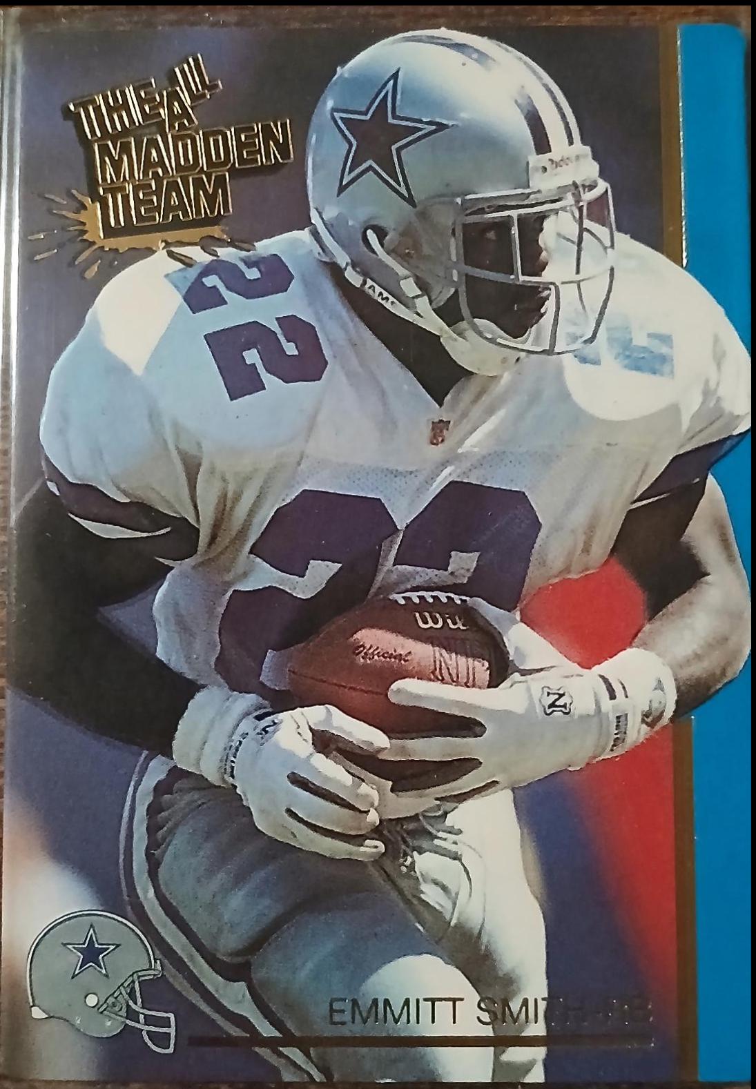 Emmitt Smith 27 #27 Football Cards 1991 Action Packed All Madden
