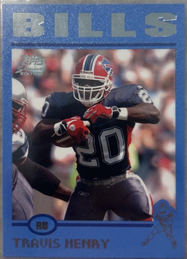 Travis Henry #29 2004 Topps Signature Edition Football