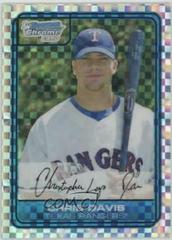 Chris Davis [Xfractor] #DP29 Baseball Cards 2006 Bowman Chrome Draft Picks Prices
