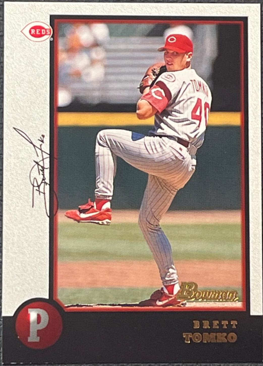 Brett Tomko #11 Baseball Cards 1998 Bowman