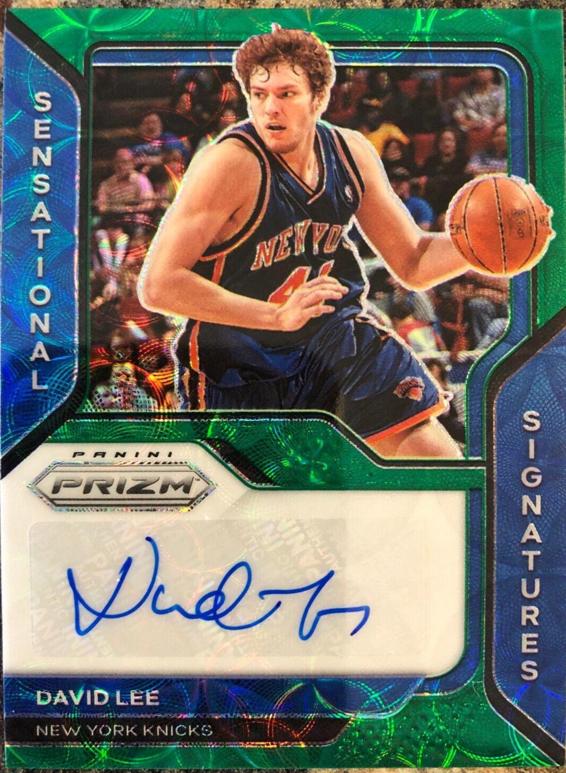 David Lee [Choice Green Prizm] #SS-DLE