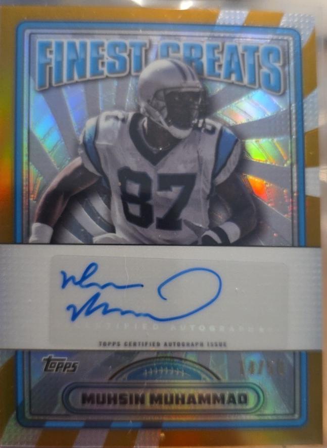 Muhsin Muhammad [Gold Refractor] #FG-MMU