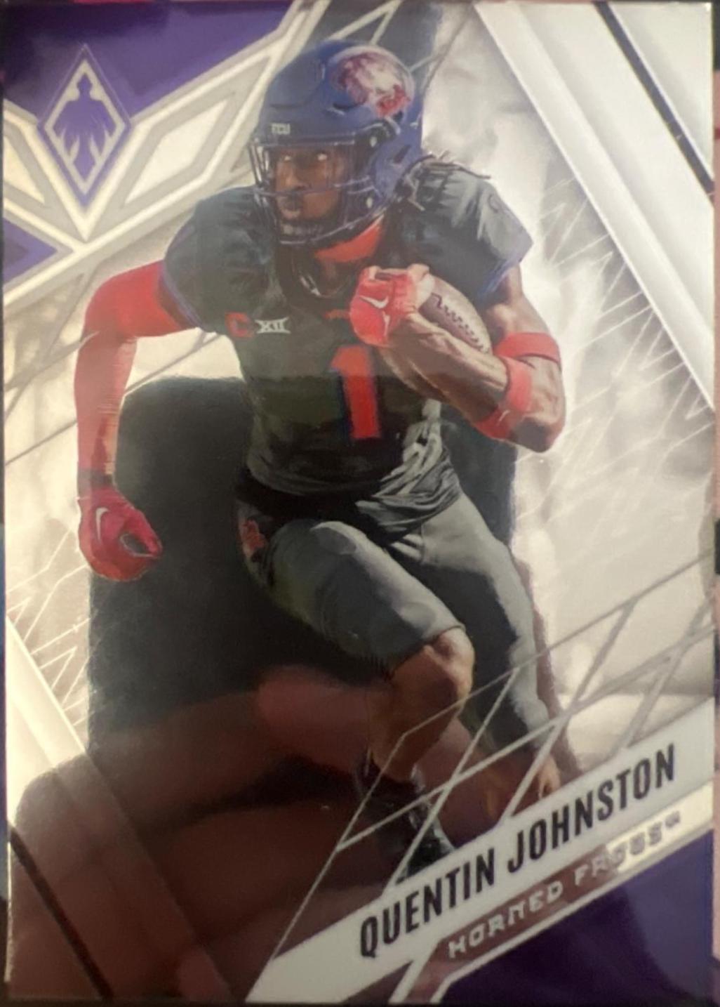Quentin Johnston #7 Football Cards 2023 Panini Chronicles Draft Picks Phoenix