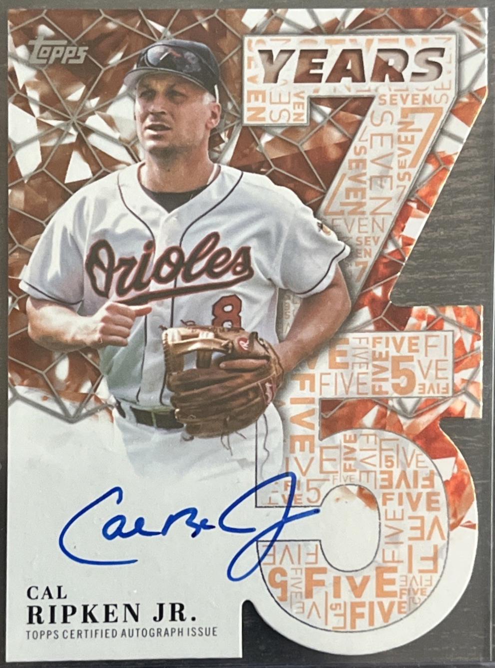 Cal Ripken Jr. [Orange] #75YA-CR Prices | 2026 Topps 75 Years Of Topps ...