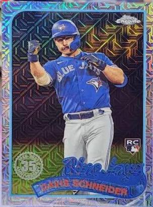 Davis Schneider #T89C-14 Baseball Cards 2024 Topps 1989 Chrome Silver Pack