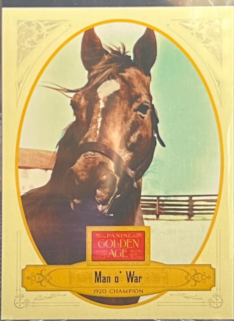 Man O' War #20 Baseball Cards 2012 Panini Golden Age