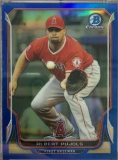 Albert Pujols [Blue Refractor] #83