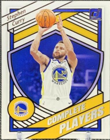 Stephen Curry #6 Basketball Cards 2020 Donruss Complete Players