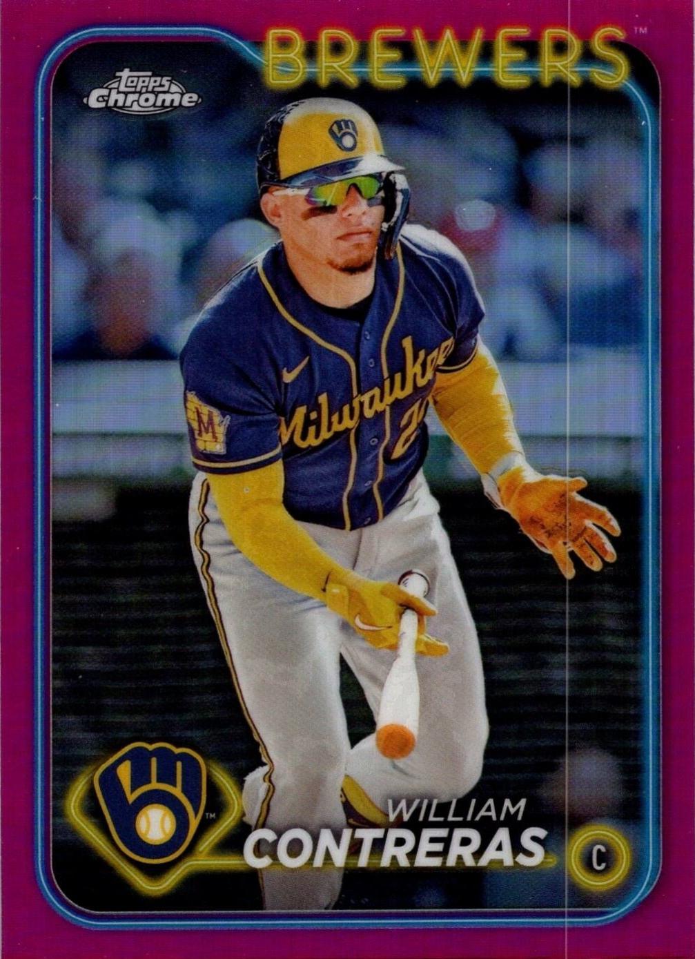 William Contreras [Pink Refractor] #24