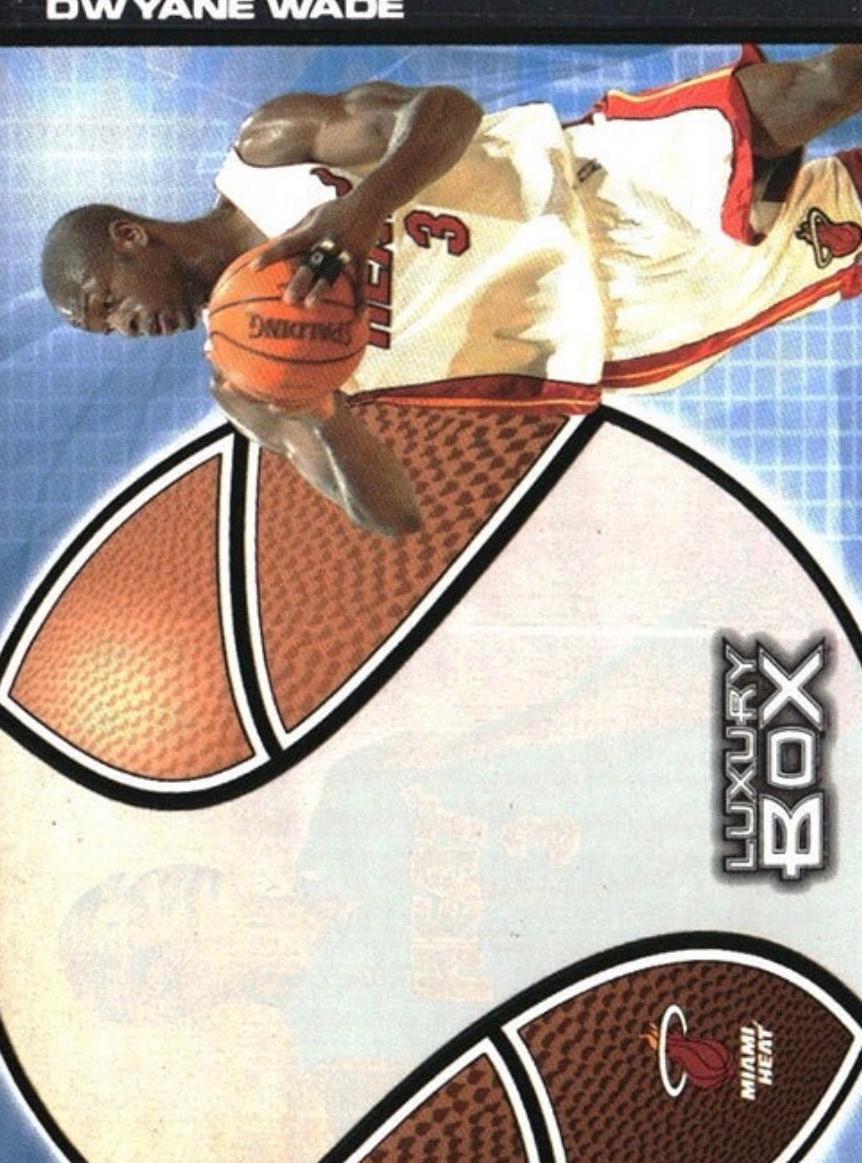 Dwyane Wade #61 Basketball Cards 2005 Topps Luxury Box