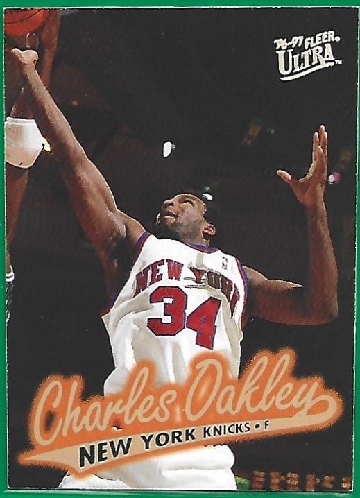Charles Oakley #G-74 1996 Ultra Gold Medallion Basketball