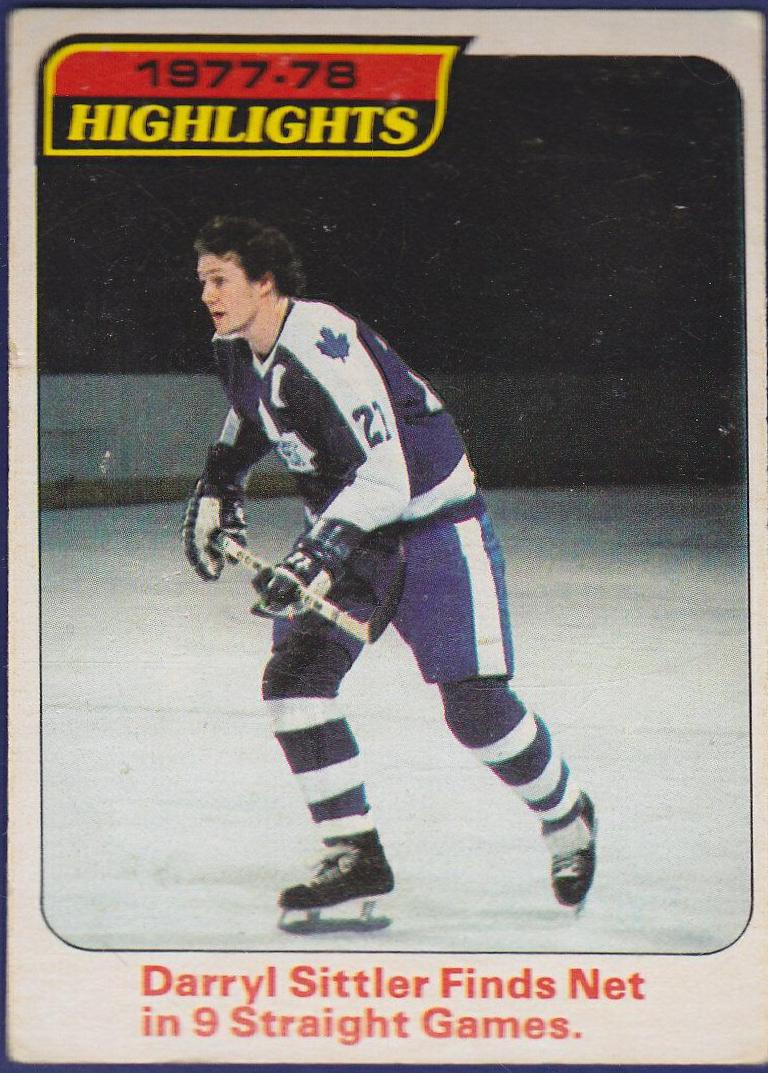 Darryl Sittler #4 Hockey Cards 1978 O-Pee-Chee