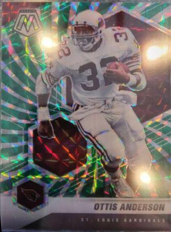 Ottis Anderson [Green Swirl Mosaic] #10