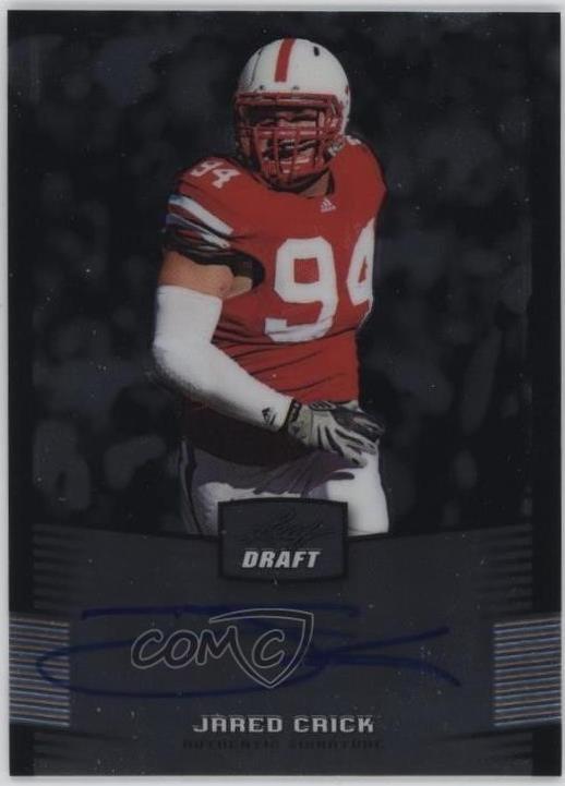 Jared Crick #JC1 2012 Leaf Metal Draft Football
