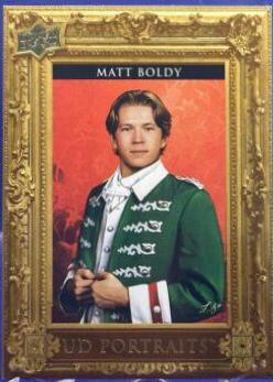 Matt Boldy #P-2 Hockey Cards 2023 Upper Deck UD Portraits