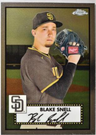 Blake Snell #197 Baseball Cards 2021 Topps Chrome Platinum Anniversary