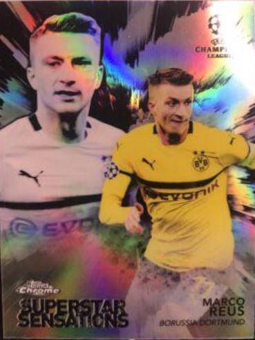 Marco Reus #SS-MR Soccer Cards 2018 Topps Chrome UEFA Champions League Superstar Sensations