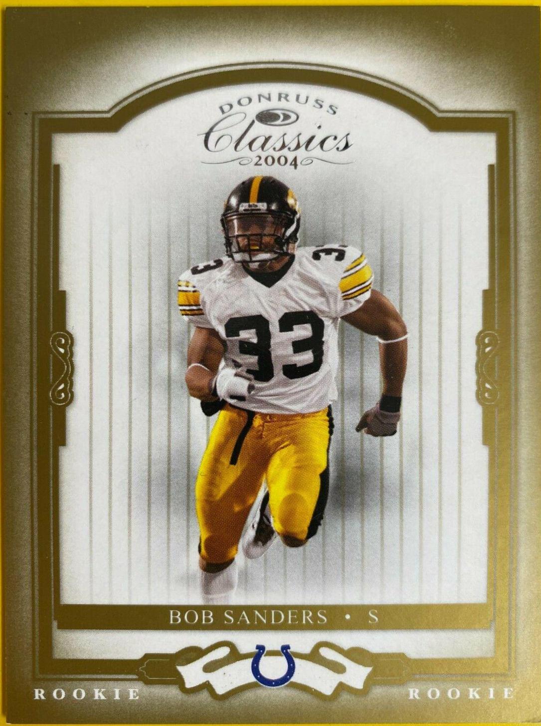 Bob Sanders #200 2004 Panini Donruss Classics Football