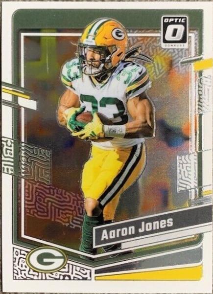 Aaron Jones #63 Football Cards 2023 Panini Donruss Optic