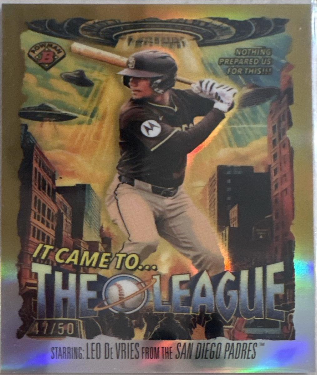 Leo De Vries [Gold Refractor] #IT-17