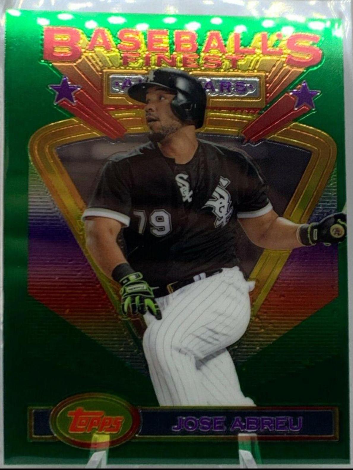 Jose Abreu #96 2020 Topps Finest Flashbacks Baseball
