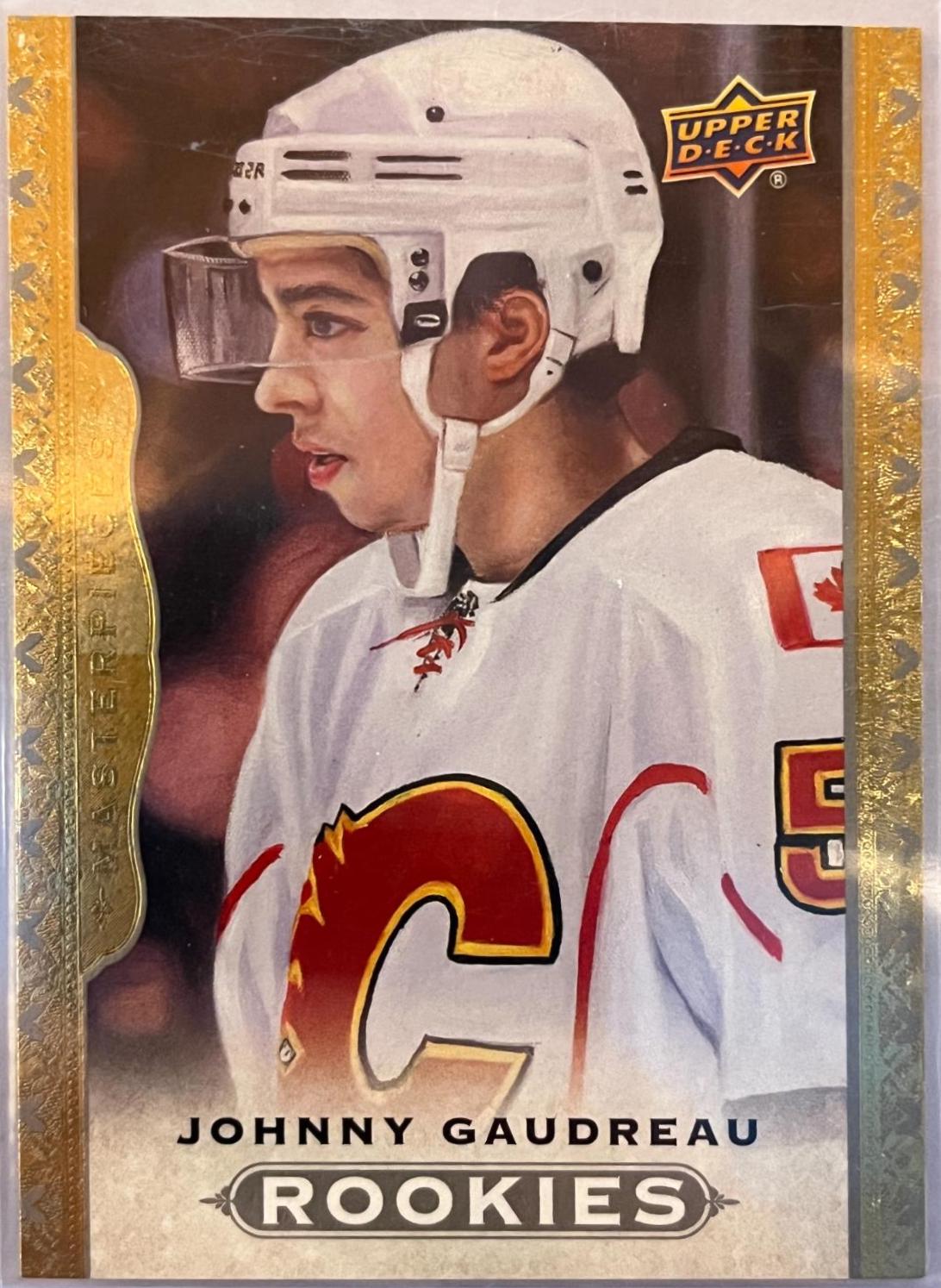 Johnny Gaudreau #170 Hockey Cards 2014 Upper Deck Masterpieces