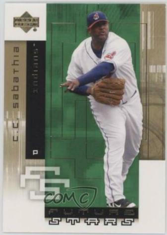 C.C. Sabathia #28 Baseball Cards 2007 Upper Deck Future Stars