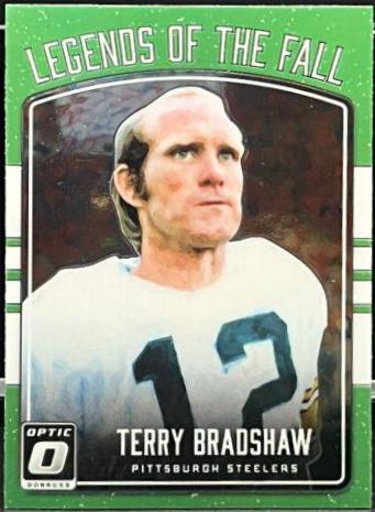 Terry Bradshaw #4 Football Cards 2016 Panini Donruss Optic Legends of the Fall