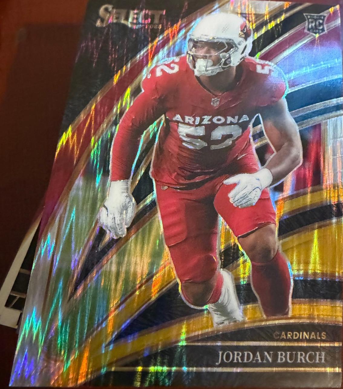Jordan Burch [Green Yellow Prizm Shock] #223
