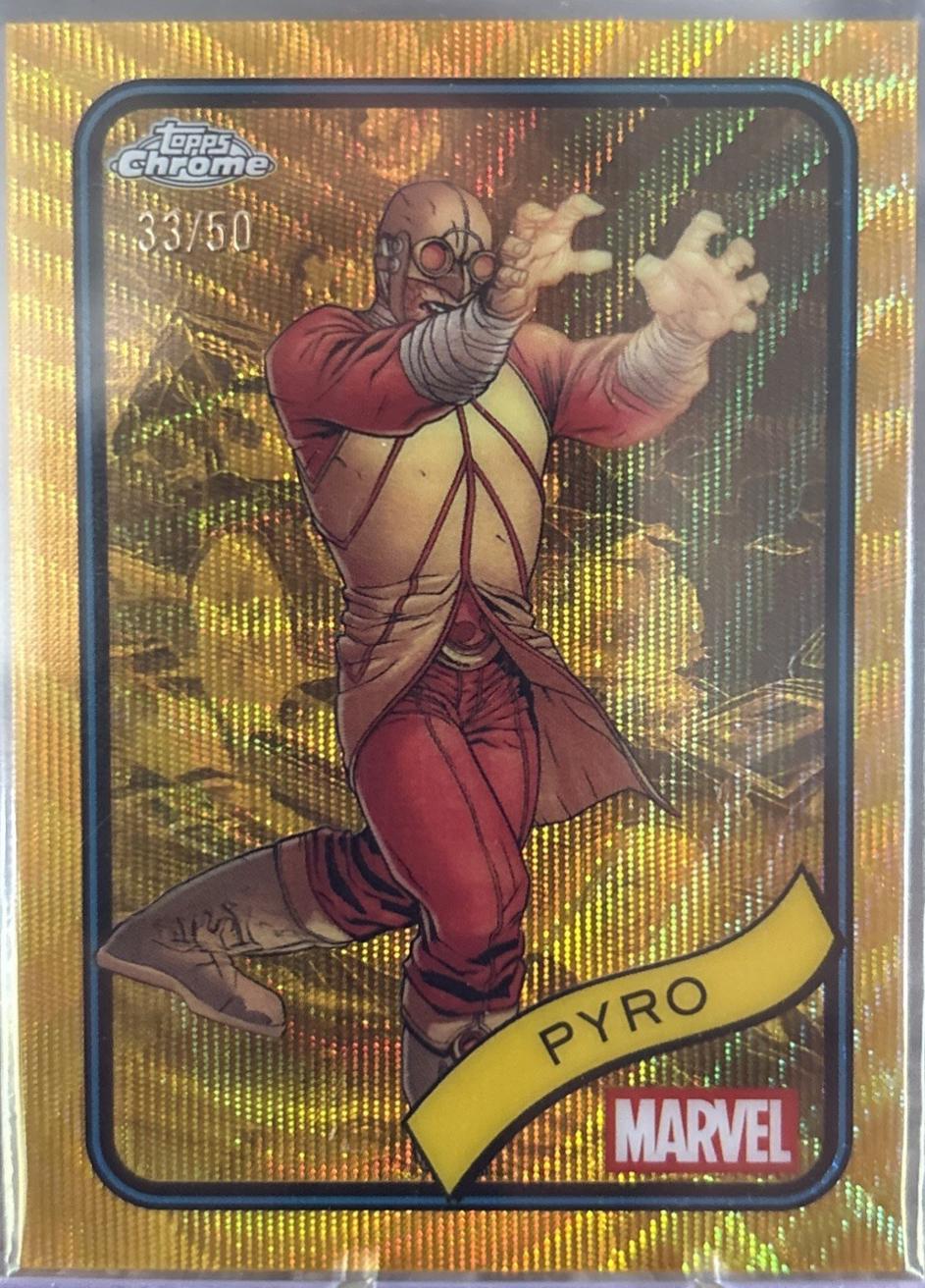 Pyro Gold Wave Refractor