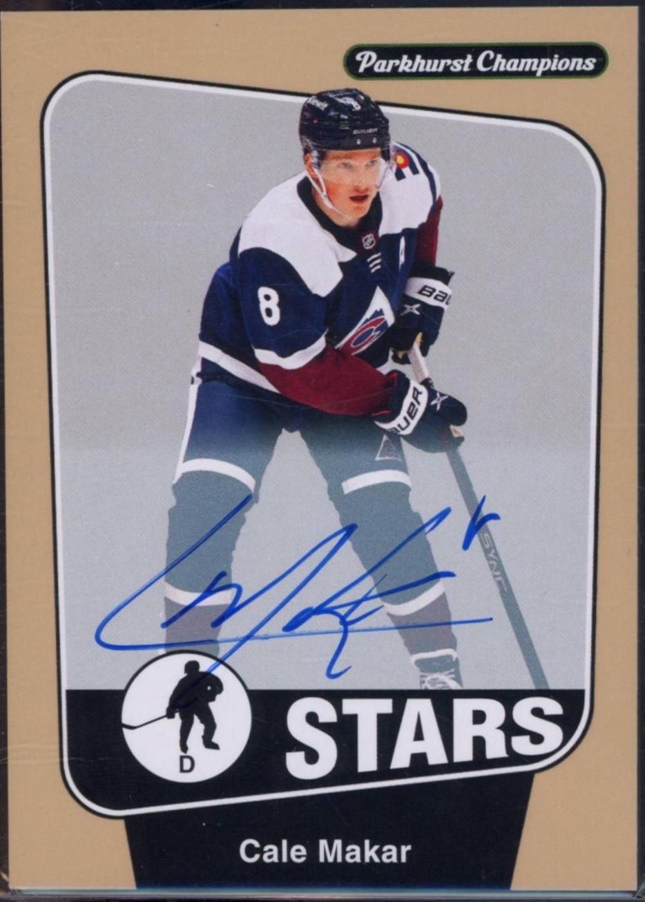 Cale Makar [Stars Autograph] #235