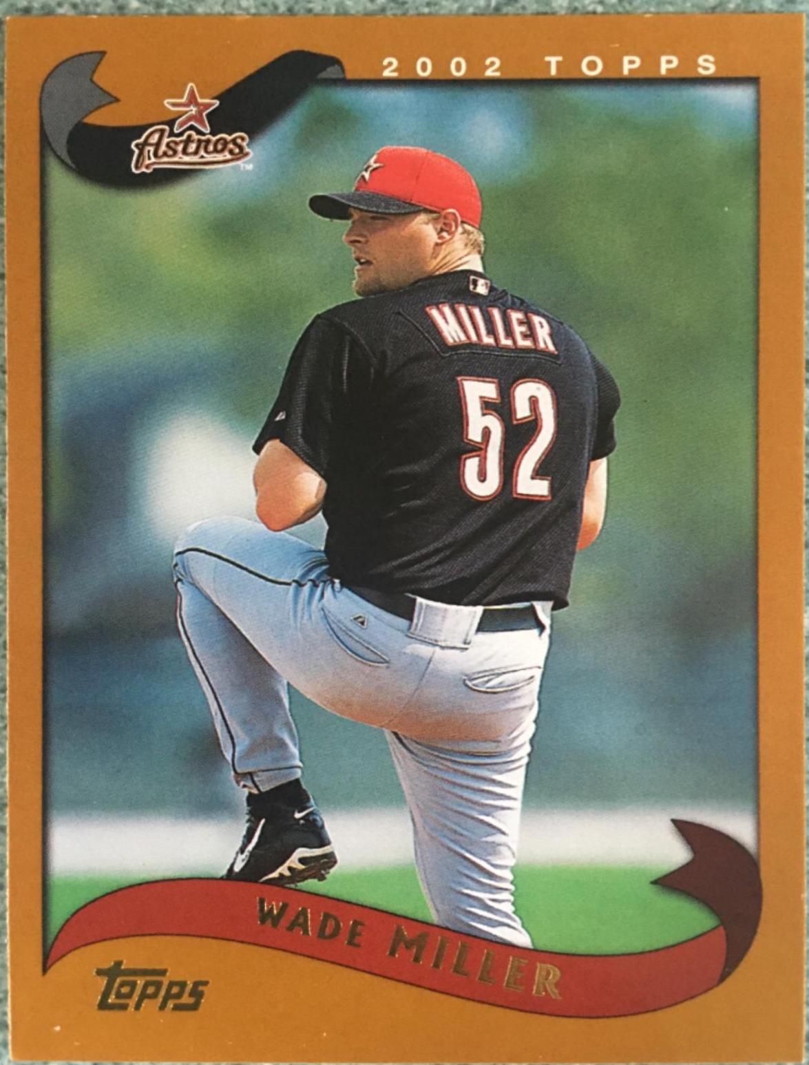 Wade Miller #108 Baseball Cards 2002 Topps
