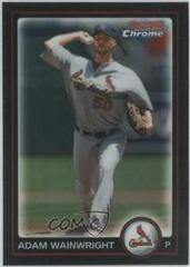 Adam Wainwright [Refractor] #74 Baseball Cards 2010 Bowman Chrome Prices