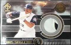 Chris Singleton [Patch] #45 Baseball Cards 2001 Pacific Private Game Used Prices