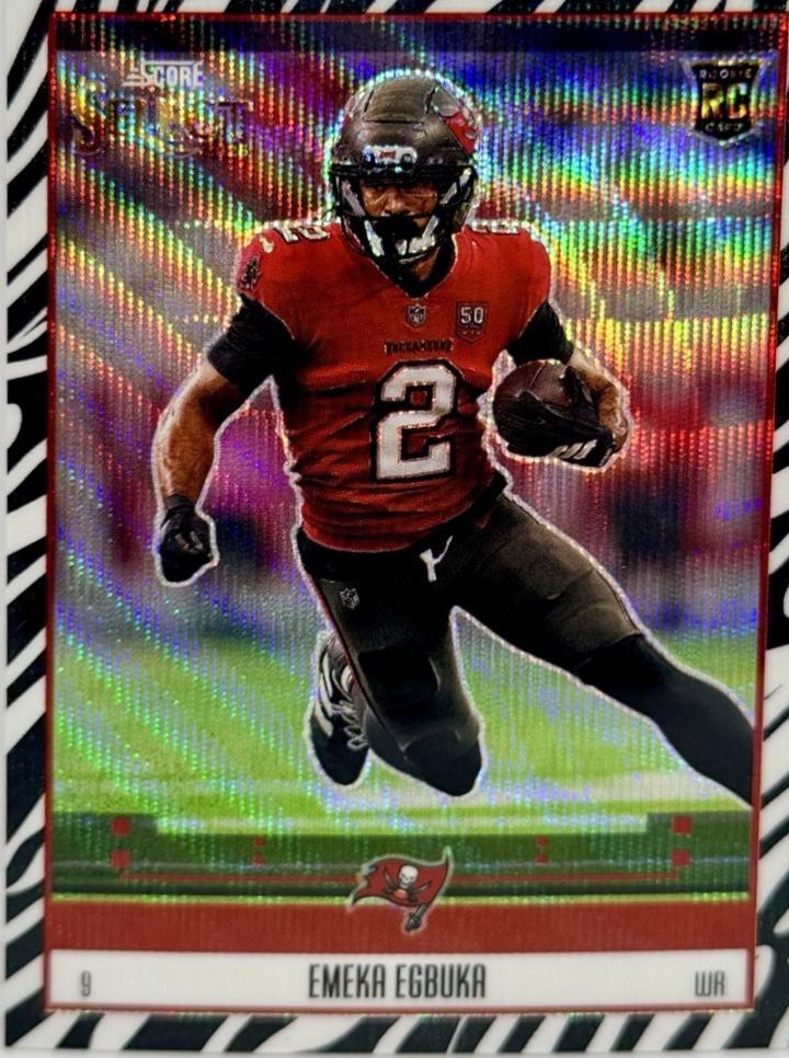 Emeka Egbuka [Zebra Prizm] #21