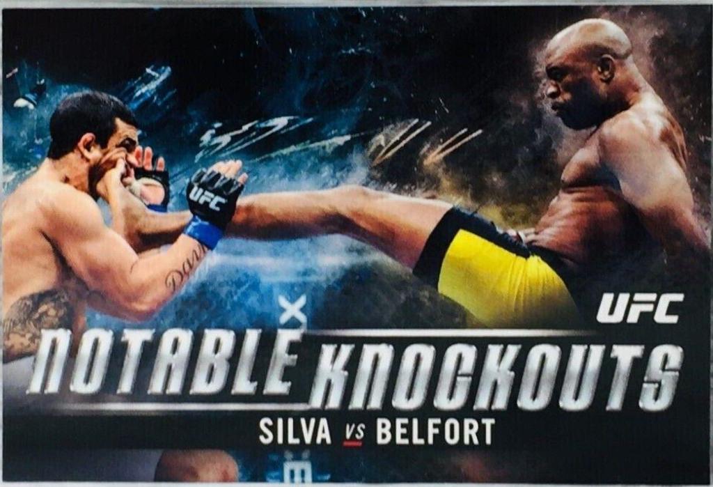 Anderson Silva #NK-AS Ufc Cards 2018 Topps UFC Notable Knockouts