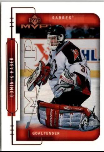 Dominik Hasek #21 Hockey Cards 1999 Upper Deck MVP