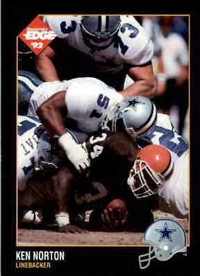 Ken Norton #36 Football Cards 1992 Collector's Edge