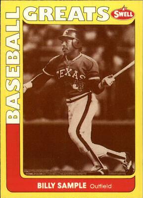 Billy Sample #79 Prices | 1991 Swell Greats | Baseball Cards