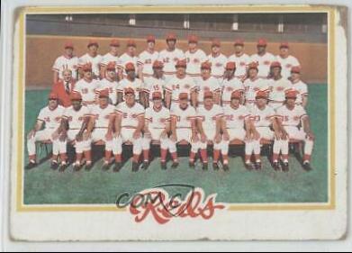 Reds Team #526 Baseball Cards 1978 Topps