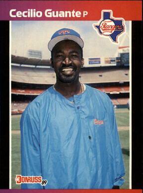 Cecilio Guante #260 Baseball Cards 1989 Donruss