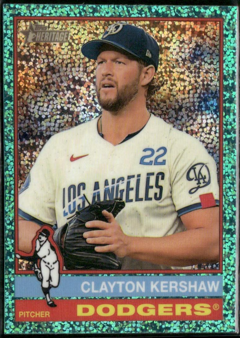 Clayton Kershaw #64 2025 Topps Heritage Baseball