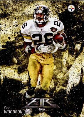 Rod Woodson #5 Football Cards 2014 Topps Fire